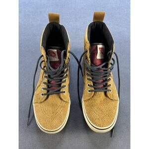 Vans Brown Suede High Tops Mens 6.5 Womens 8